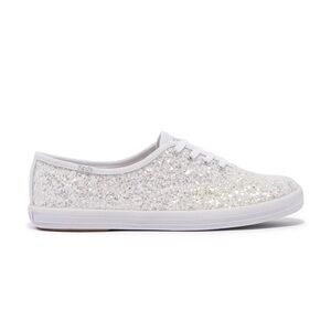 Keds x Kate Spade glitter celebration lace up shoes